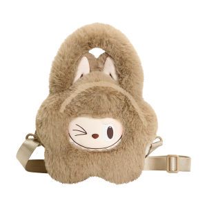 Labubu - THE MONSTERS - Flower Bag, Brun